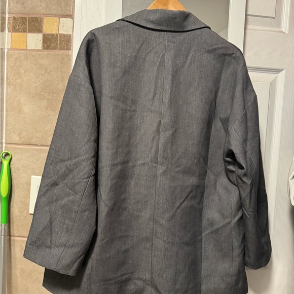 Oversized grey blazer - Picture 2 of 2